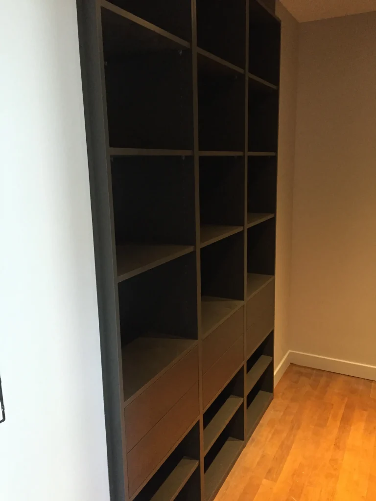 dressing intégré sur mesure conception bureau d'étude en creuse creuse agencement