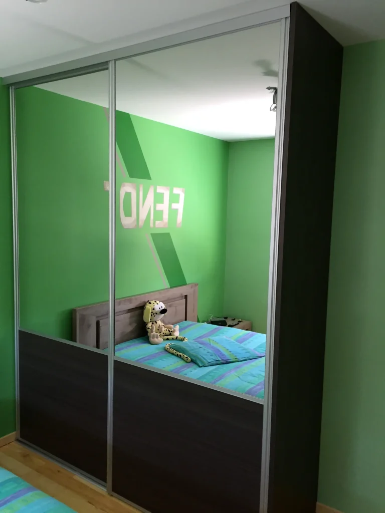 penderie avec porte de dressing sure mesure en creuse