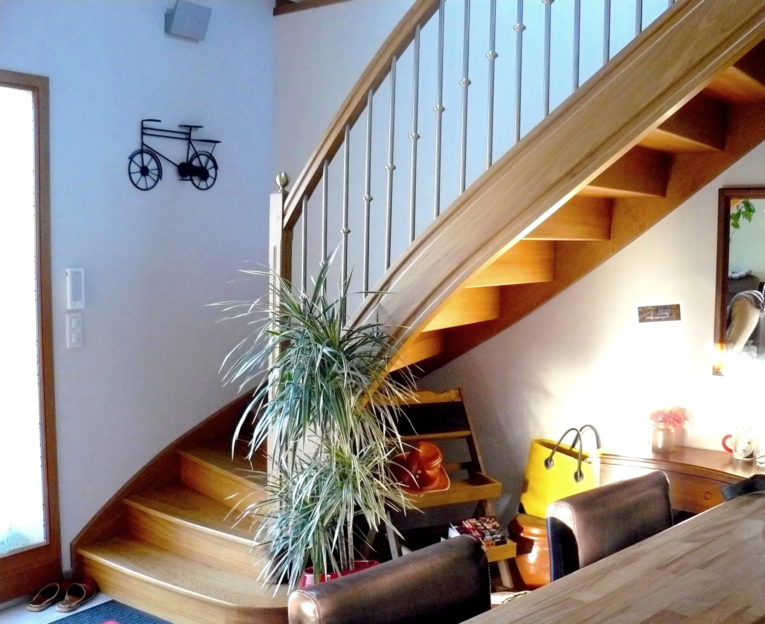 menuisier sur mesure à guéret en creuse escaliers bois sur mesure